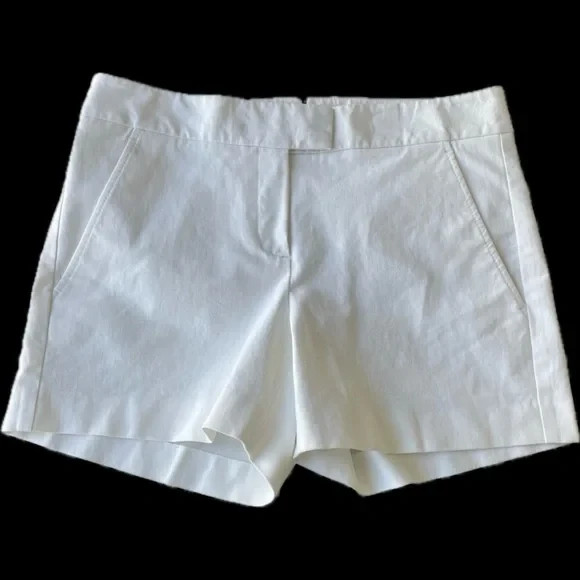 THEORY | 8 | Lynie Cotton Twill Chino Flat Front Career Casual Shorts MSRP$290 image 5