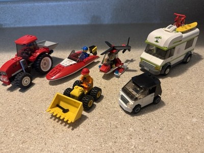 LEGO City Early 2000s lot of 6 sets all different means of transportation!