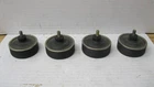 Technics sl-1200 mk2 II Turntable Parts Genuine Rubber Feet Set of 4 OEM