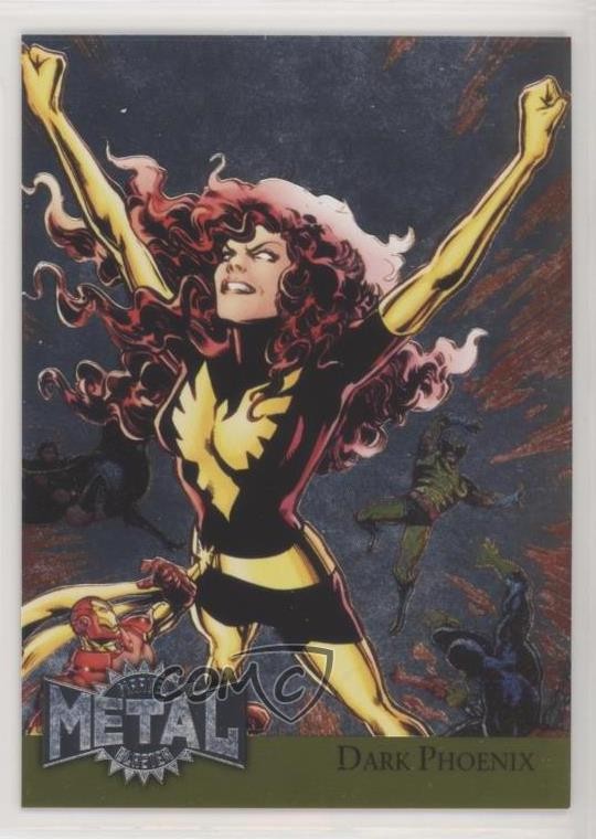 2015 Marvel Fleer Retro 1995 Fleer Metal Blaster Dark Phoenix #9 8b4