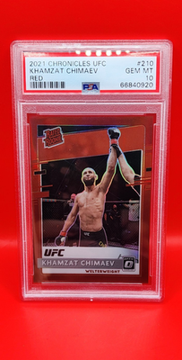 2021 Panini Chronicles UFC - Optic Rated Rookies Khamzat Chimaev