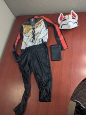 Fortnite Base Drift Child Costume With Mask Size Large 10-12