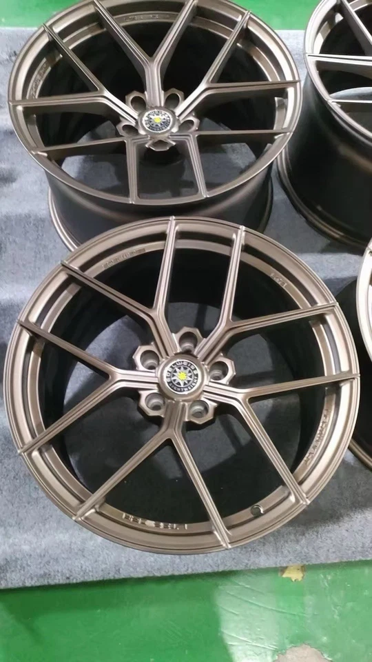 Edelweiss Rep Forged Wheels 20 5x120 Satin Bronze Wheels - Image 2 of 3