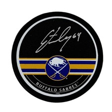 Logan Stanley Signed Buffalo Sabres Autograph Hockey Puck