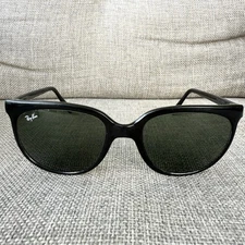 Vintage Ray Ban B&L Bausch & Lomb Cats Eye Sunglasses Black Frames France 1980s