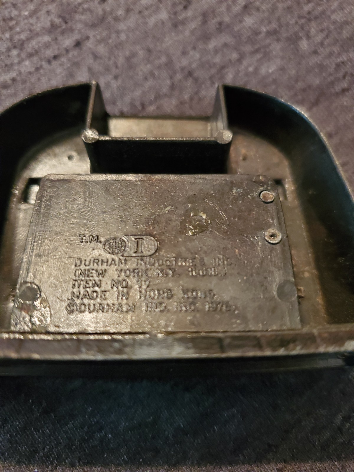 Durham Industries 1976 Die Cast Metal Miniature Fireplace #30