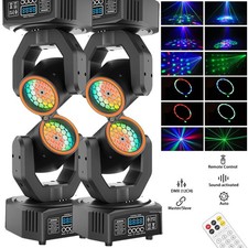 120W LED Moving Head Light Pattern Laser Beam Stage DJ Show DMX Spot Lighting