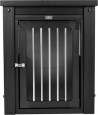 ECOFLEX Innplace Dog Crate  End Table, Indoor Furniture Style Pet Kennel for Sm