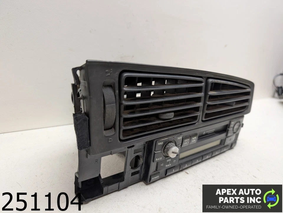 OEM 2001 Volkswagen Cabrio GLX 2.0L AM FM Radio Cassette Stereo - Image 2 of 4