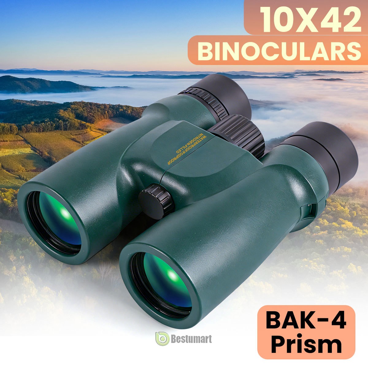 Бинокли и монокуляры 10x42 HD Binoculars,