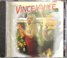 VINCE VANCE & THE VALIANTS - All I Want for Christmas Is You (Sealed CD, 1992)