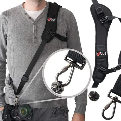 Rapid Shoulder Sling Neck Strap Belt Focus F-1 Camera Strap Quick Release - Image 1 of 4