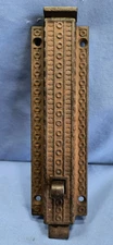 Antique Vintage Door Spring Bolt Latch Cast Iron Hardare