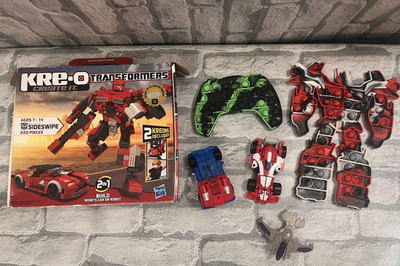 Kre-O Transformers Sideswipe 31771 (215 pcs) + Rescue Bots Heatwave Megatron