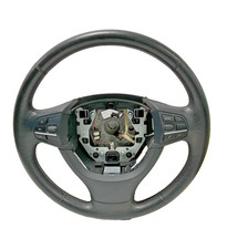 2010 Bmw 750i Leather Steering Wheel Black Wswitches Oem