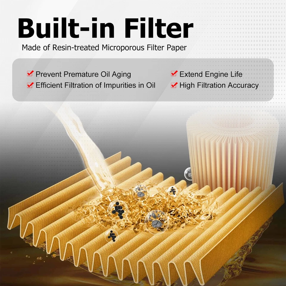 Корпус масляного фильтра для Mercedes-Benz CL63 AMG C126 E63 AMG S550 2781800710 США - Изображение 4 из 4