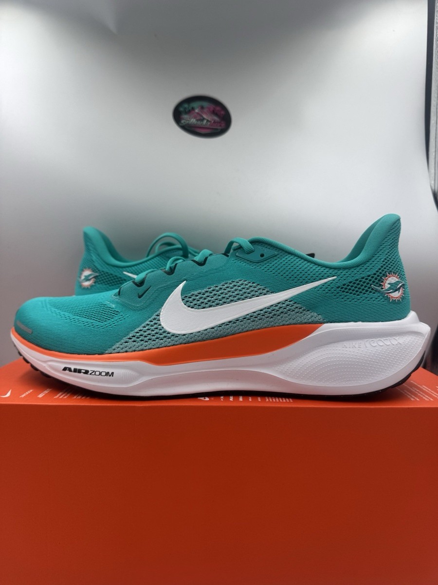 Nike Air Zoom Pegasus 41 Miami Dolphins IB3200-300 Size 14 | eBay