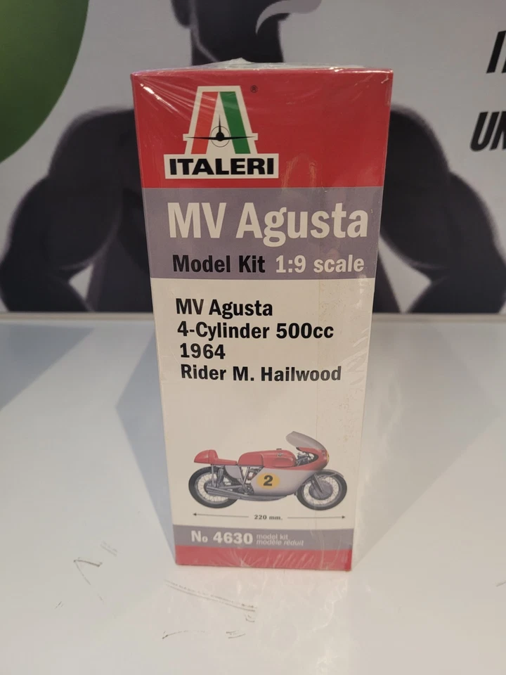 Italeri MV Agusta 4-Cylinder 500cc 1964 Model Kit 1:9 Scale #4630 M. Hailwood NE — 第 4/4 张图片