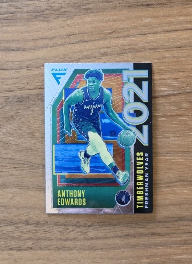2020-21 Panini Flux - Freshman Year Anthony Edwards #3 (RC)