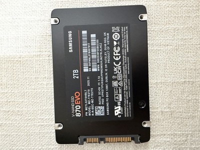 Samsung 870 EVO 2TB 2.5'' SATA III Internal SSD MZ-77E2T0 Brand new Open Box