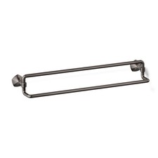 Kohler Occasion 27062-TT 24 Inch Double Towel Bar Vibrant Titanium Metal