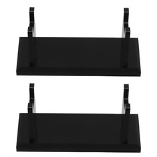 2 Pcs Stand for Bathroom Shaving Organizer Countertop Holder