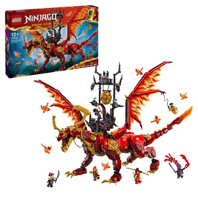 LEGO Ninjago 71822 Quelldrache der Bewegung Bausatz, Mehrfarbig
