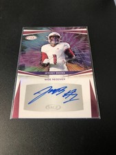 2025 SAGE HIT #A-JCB Ja'Corey Brooks Red Auto Washington Commanders