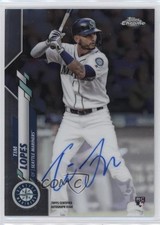 2020 Topps Chrome Rookie Auto Tim Lopes #RA-TL Auto 0jv5