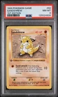 1999 POKEMON BASE SET 1ST EDITION #62 SANDSHREW PSA 8