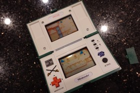 Nintendo Game & Watch Multi Screen Zelda Handheld Electronic Game ZL-65 MINT  A5