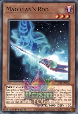1. Auflage Magierstab LDS3-DE086 Yugioh