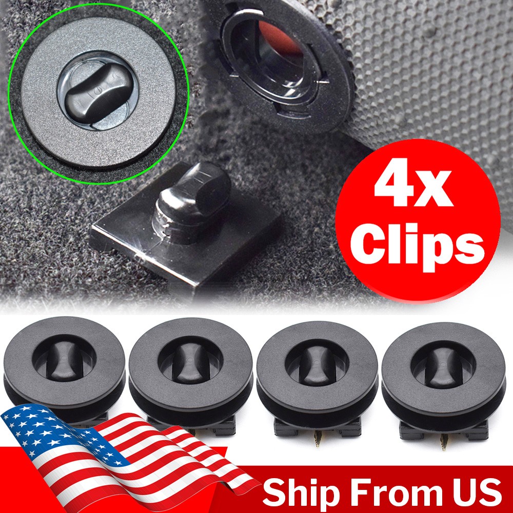 4pcsUniversal Car Carpet Fastener Auto Floor Mat Clamps Clip Fixing Grips Mount
