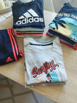 T-Shirts Jungen 140-158 , Stück 21 Plus Adidas Hose