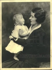 1932 Press Photo Viscountess Furness & Son Anthony William Furness - pix22090