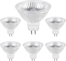 6 x  TCP Homebase Halogen Downlight Light Bulb MR16 430 Lm 35 W New 6 Pack Bulbs