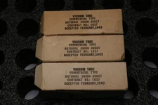 NOS NIB National Union 6V6GT Trio – WWII U.S. Navy NXS-1837 (Feb 1943) – Tested