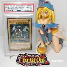 🔥L👀K🔥💎PSA10💎2013 YuGiOh! BLUE EYES WHITE DRAGON YSKR-EN001🥈UNL🥩UTR 3DFOIL