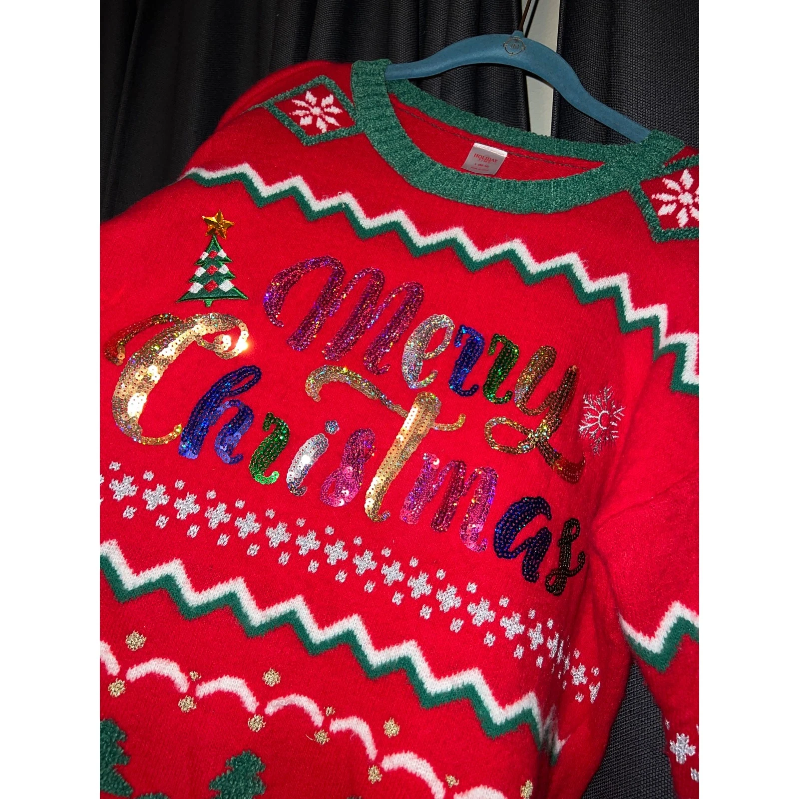 Ugly Christmas Sweater Xmas Size Large