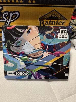 Fortnite Jigsaw Puzzle Epic Games licensed - 1000 Pieces female ninja samurai 