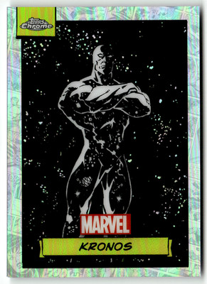 Topps Marvel Chrome 2024 Karte No. 146 Kronos Refractor