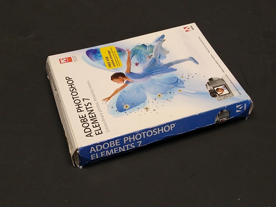 Photoshop Elements 7 Windows XP, Vista, Windows 7, 8, 10 PC w/ Serial Number - Image 3 of 3