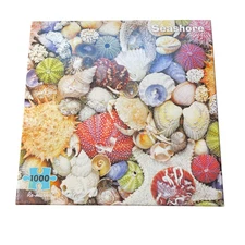 Re-marks Seashore 1000 Pieces Jigsaw Puzzle Complete Seashells Ocean Marine