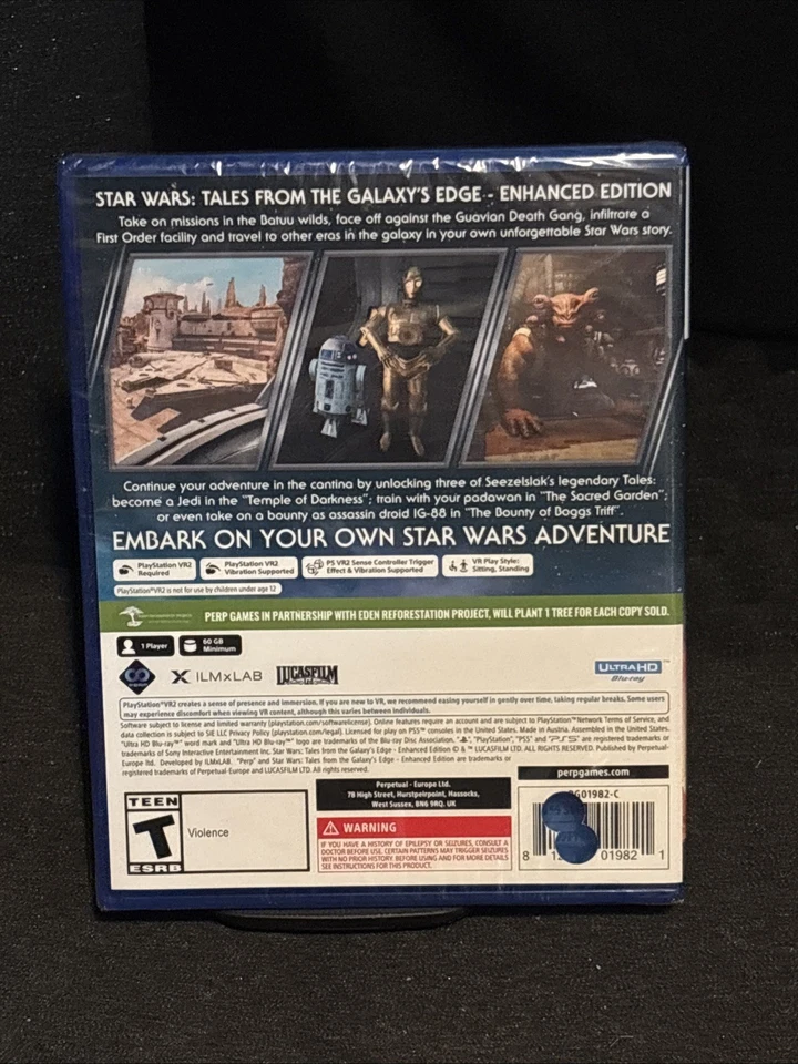 Star Wars: Tales from the Galaxy's Edge [Enhanced Edition] PS5 UPC Punched - Image 2 of 2