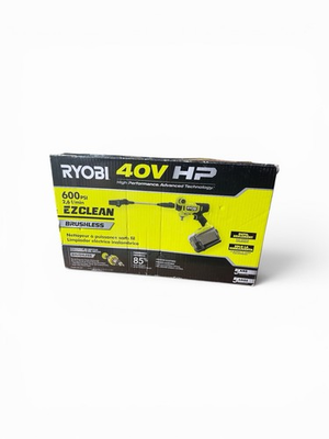 #ad Ryobi 40V HP Brushless EZClean 600 PSI 0.7 GPM Cordless Battery Power Clean $129.99