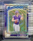 2024 Optic Football Premium silver wave /300 JJ McCarthy Rated Rookie Vikings