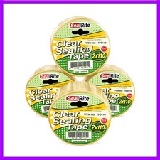 Heavy-Duty Clear Packaging Tape, 2 Inch x 110 Yards, 2.0 Mil Thick, Clear Pac...