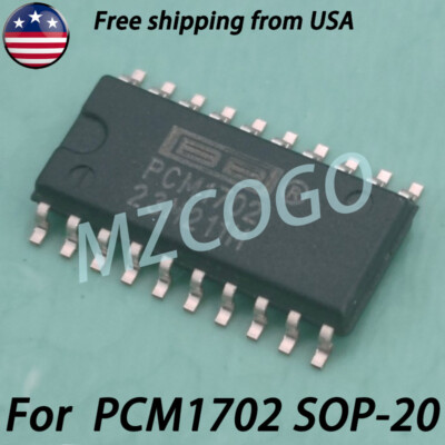 PCM1702 AUDIO CONVERTER IC 20-Bit Brand New For BB STOCK USA