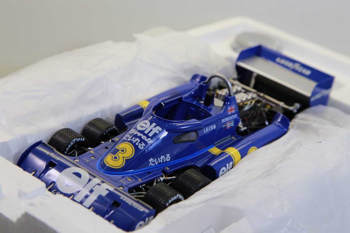 NEW Kyosho 1/18 True Scale Miniatures Tyrell P34 1976 #3 NEW Kyosho 1/18 True Scale Miniatures Tyrell P34 1976 #3