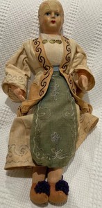 antique paper mache dolls